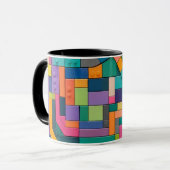 Colorful Circuitry マグカップ (正面左)