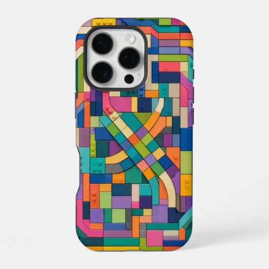 Colorful Circuitry iPhoneケース (裏面)