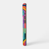 Colorful Circuitry iPhoneケース (左側面)