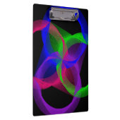 Colorful Circular Blend Geometric Clipboard クリップボード (右)