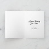 Colorful Classical Guitar Birthday Card シーズンカード (内部)