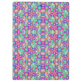 Colorful clipboard featuring a symmetrical クリップボード (裏面)
