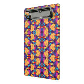 Colorful clipboard featuring a vibrant kaleidoscop ミニクリップボード (アングル2)