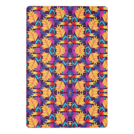 Colorful clipboard featuring a vibrant kaleidoscop ミニクリップボード