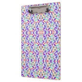 Colorful clipboard with a vibrant クリップボード (左)