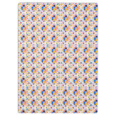 Colorful clipboard with geometric pattern  クリップボード (裏面)
