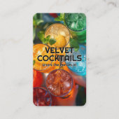 Colorful Cocktail | Top View 名刺 (正面)