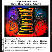 Colorful Coffee Café Sign Design EY3 Decoupage 薄葉紙