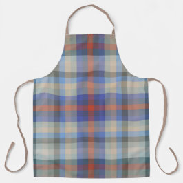 Colorful Colors Of The Year Checkered Pattern      エプロン
