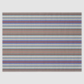 Colorful Colors Of The Year Stripes Pattern  薄葉紙 (正面)