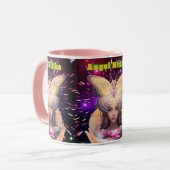 colorful combo mug, 3D digital design mug, perfect マグカップ (正面左)