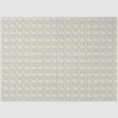 Colorful Cool Elements Pattern – Retro Summer Vibe 薄葉紙 (正面)