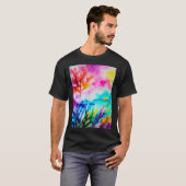 Colorful Corals Watercolor Tシャツ (正面フル)