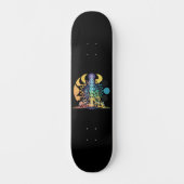 Colorful Cosmic Chakra Meditation Spiritual Energy スケートボード (正面)