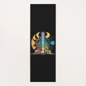Colorful Cosmic Chakra Meditation Spiritual Energy ヨガマット (裏面)