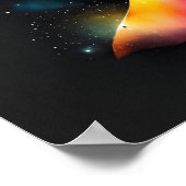 Colorful Cosmos – Vibrant Galactic Concept ポスター (角)