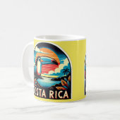 Colorful COSTA RICA Mug コーヒーマグカップ (正面左)