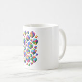 Colorful Cubes コーヒーマグカップ (正面右)