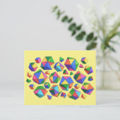 Colorful Cubes ポストカード (スタンド正面)