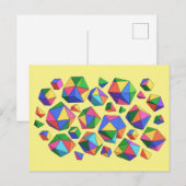 Colorful Cubes ポストカード (正面/裏面)