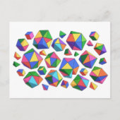 Colorful Cubes ポストカード (正面)