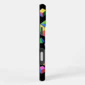 Colorful Cubes iPhoneケース (右側面)