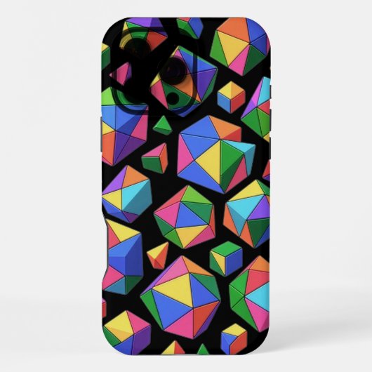 Colorful Cubes iPhoneケース (裏面)