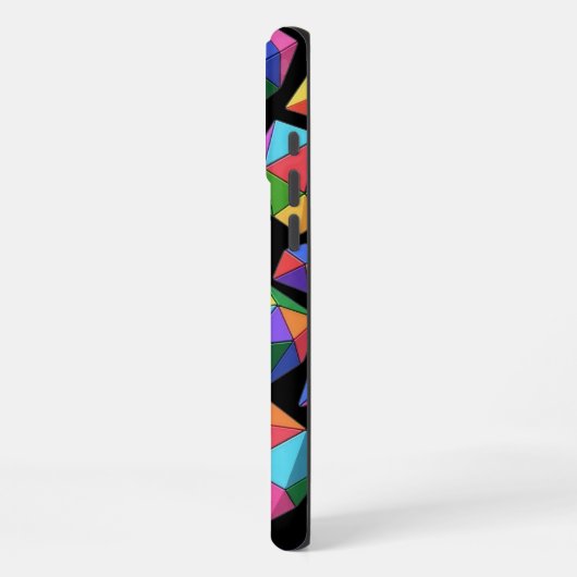 Colorful Cubes iPhoneケース (左側面)
