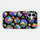Colorful Cubes iPhone 16ケース (裏面横)