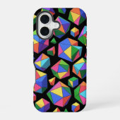 Colorful Cubes iPhone 16ケース (裏面)