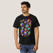 Colorful Cubes Tシャツ (正面フル)
