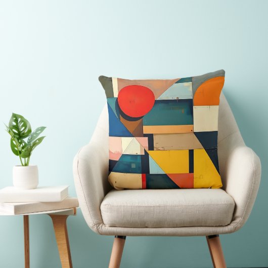 colorful cubism クッション (椅子)