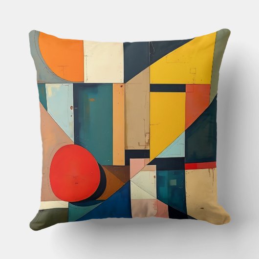 colorful cubism クッション (裏面)