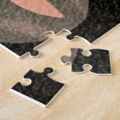 Colorful Cubism Abstract Faces Puzzle ジグソーパズル (側面)