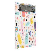 colorful cute elements design ミニクリップボード (アングル)