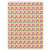 Colorful cute mushrooms  テーブルクロス (正面)