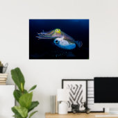 Colorful Cuttlefish Poster ポスター (ホームオフィス)