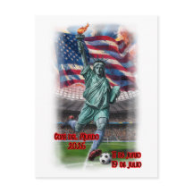 Colorful Design of Statue of Liberty on a 