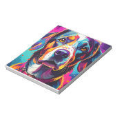 colorful dog ノートパッド (回転)