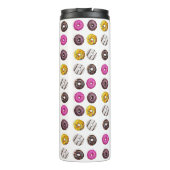 Colorful Donuts Seamless Pattern – Sweet Bakery Tr タンブラー (裏面)