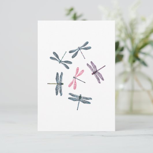 Colorful Dragonflies 招待状 (スタンド正面)