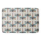 Colorful Dragonfly Pattern バスマット (正面)