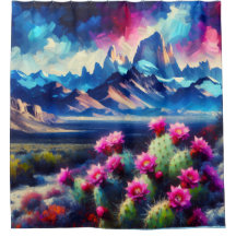 Colorful Dramatic Mountain Range Bold