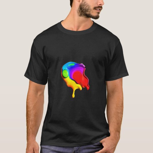 Colorful drop tシャツ (正面)