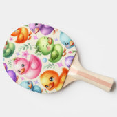 Colorful Ducklings 卓球ラケット (横)