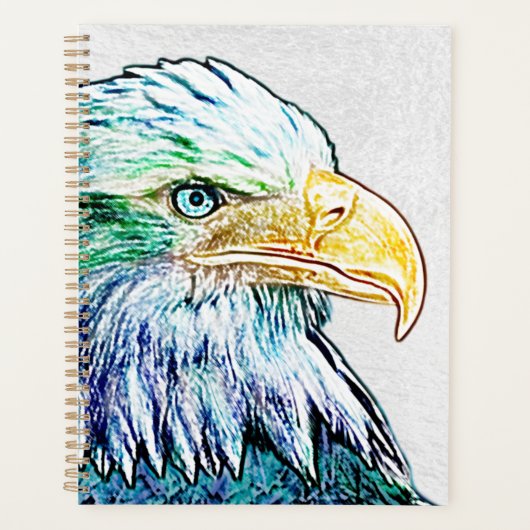 Colorful Eagle Sketch プランナー手帳 (正面)