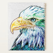 Colorful Eagle Sketch プランナー手帳 (裏面)