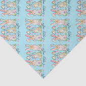 Colorful Easter Bunnies with Bows 薄葉紙 (詳細)