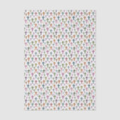 Colorful Easter cross patterned 薄葉紙 (正面)