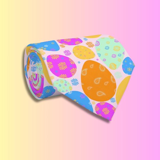 Colorful Easter Egg ネクタイ